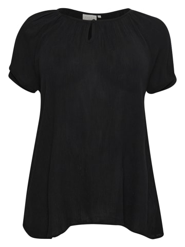 Kaffe Bluse in Schwarz