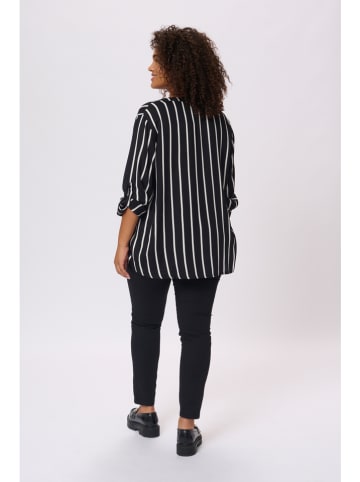 Kaffe Bluse in Schwarz/ Weiß