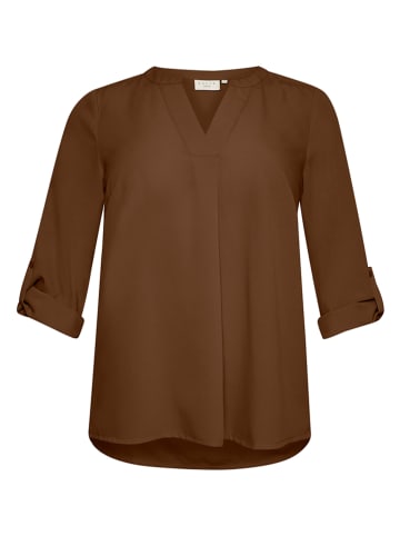 Kaffe Bluse in Braun