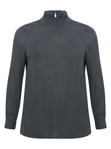 KAFFE curve Blouse  donkerblauw