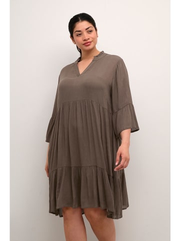 Kaffe Kleid "Mariana" in Braun