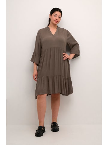Kaffe Kleid "Mariana" in Braun