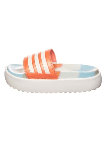 adidas Klapki "Adilette" w kolorze pomarańczowym