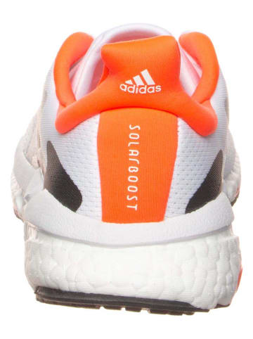 adidas Buty "Solar Boost 3" w kolorze biało-pomarańczowym do biegania