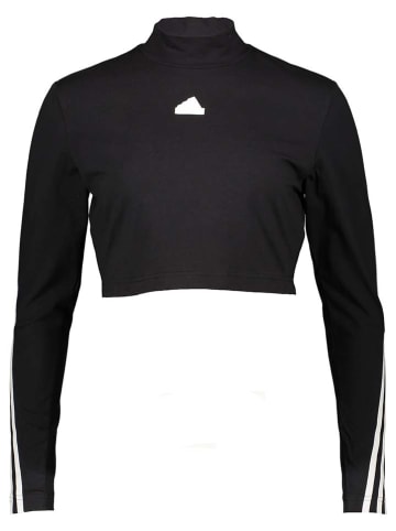 adidas Longsleeve in Schwarz