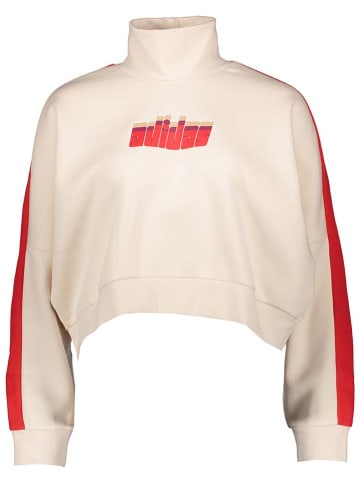 adidas Bluza w kolorze beżowym