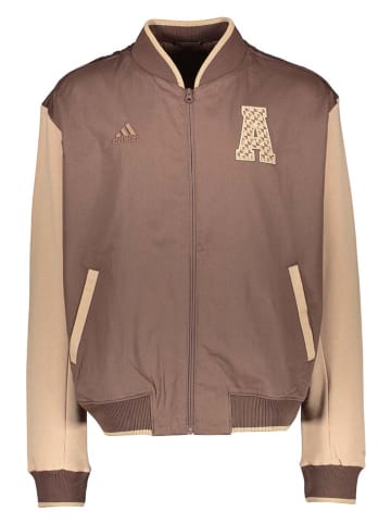 adidas Sweatjacke in Braun