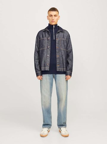 Jack & Jones Sweter w kolorze granatowym