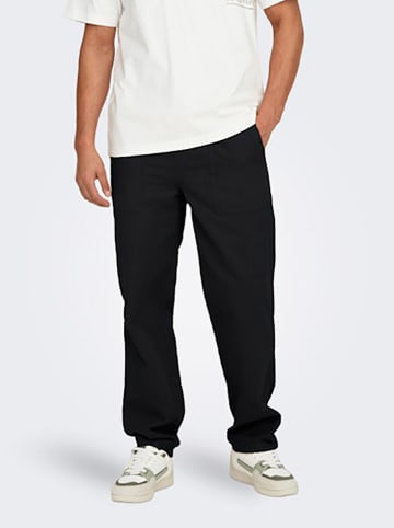 ONLY & SONS Hose in Schwarz