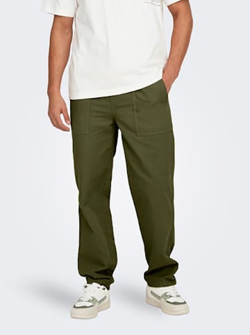 ONLY & SONS Broek kaki