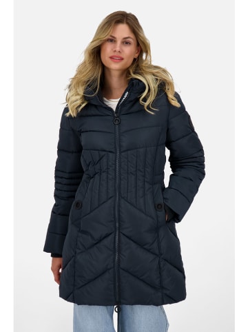 alife and kickin Wintermantel "Priska" donkerblauw