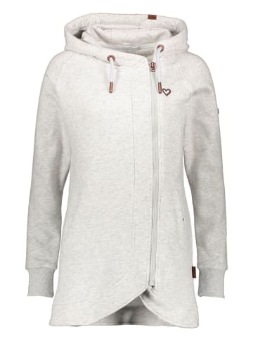 alife and kickin Sweatjacke "Mary" in Hellgrau