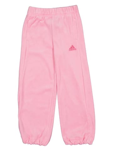 adidas Spodnie dresowe w kolorze jasnoróżowym