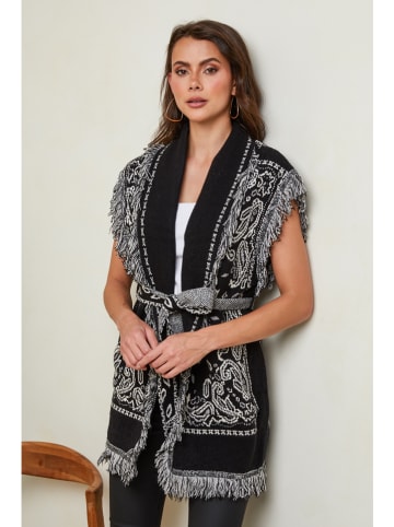 So Cachemire Poncho "Albertirsa" in Schwarz