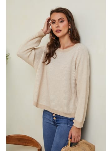 Joséfine Pullover "Barcs" in Beige