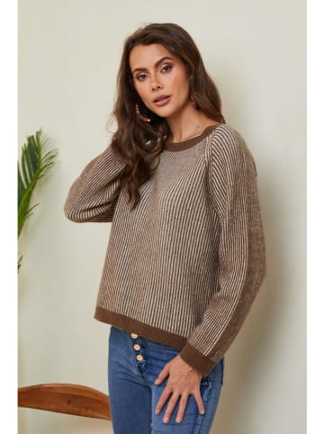 Joséfine Pullover "Barcs" in Braun