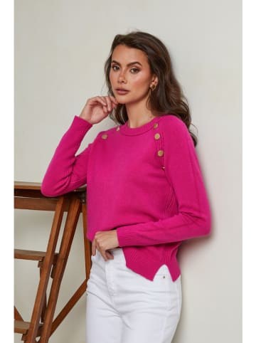 Joséfine Pullover "God" in Pink