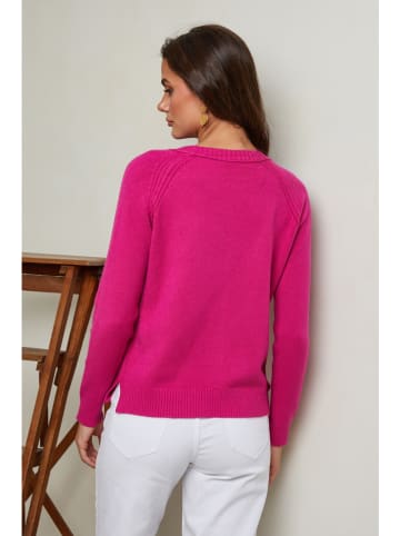 Joséfine Pullover "God" in Pink