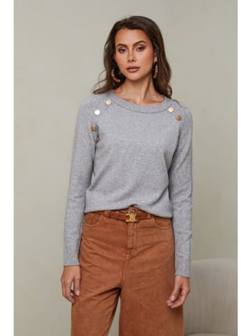 Joséfine Pullover "God" in Grau