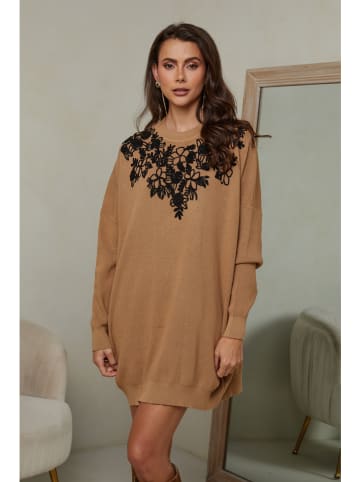 Joséfine Kleid "Gyonk" in Hellbraun
