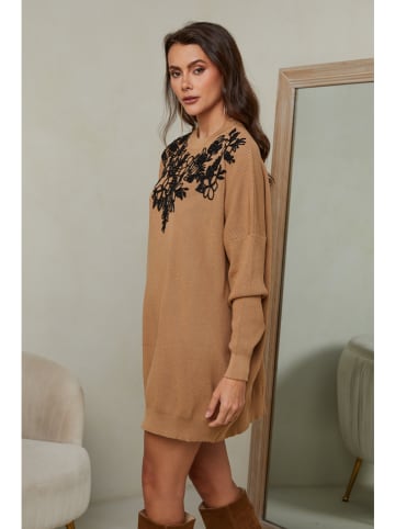 Joséfine Kleid "Gyonk" in Hellbraun