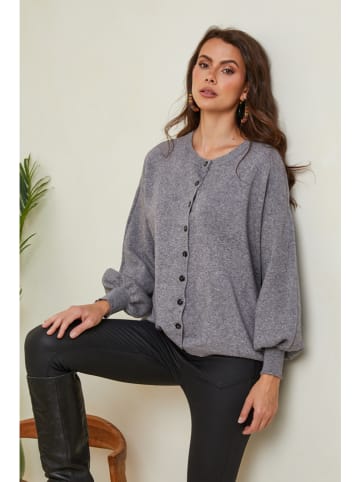 So Cachemire Cardigan "Hatvan" in Grau