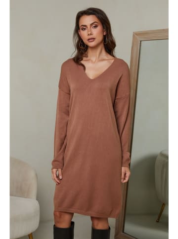 Joséfine Gebreide jurk "Ibrany" camel