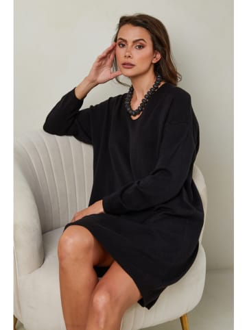 Joséfine Strickkleid "Ibrany" in Hellbraun