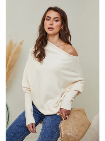 Joséfine Pullover "Isaszeg" in Creme