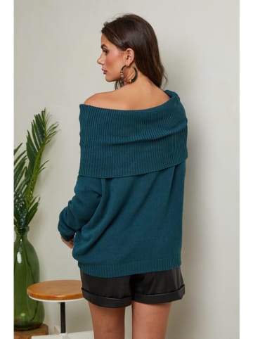 So Cachemire Pullover "Kaba" in Dunkelgrün