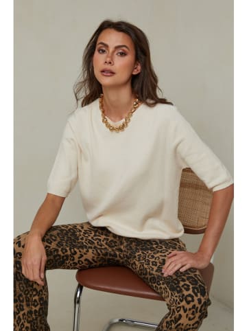 So Cachemire Pullover "Kalocsa" in Creme