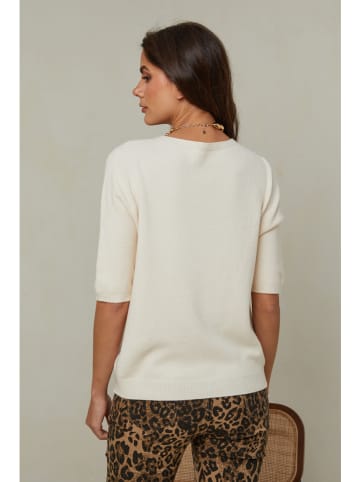 So Cachemire Pullover "Kalocsa" in Creme