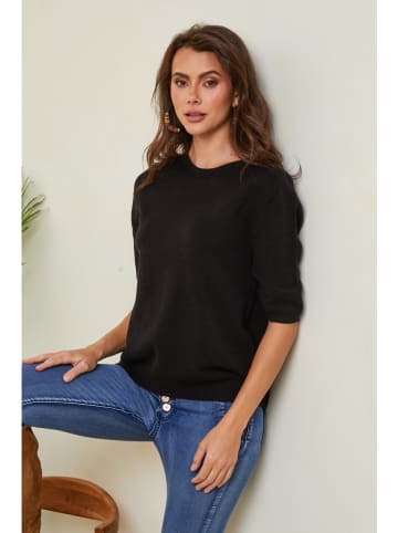 So Cachemire Pullover "Kalocsa" in Schwarz