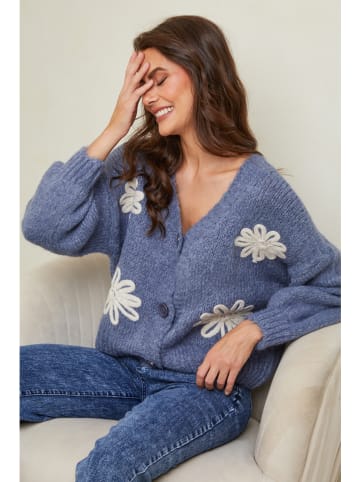 So Cachemire Vest "Lenti" blauw