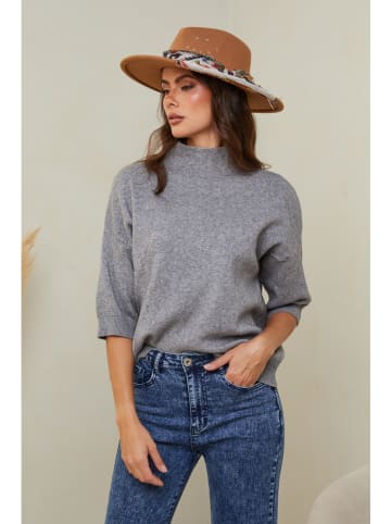 So Cachemire Pullover "Mahouca" in Grau