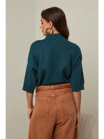 So Cachemire Pullover "Mahouca" in Dunkelgrün