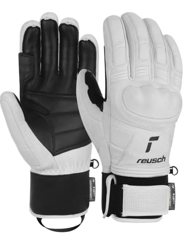 Reusch Funktionsfingerhandschuhe "Overlord" in Weiß/ Schwarz