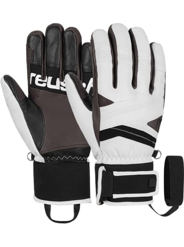 Reusch Funktionsfingerhandschuhe "Classic Pro" in Weiß/ Schwarz