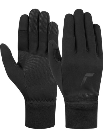 Reusch Funktionsfingerhandschuhe "Heat Liner" in Schwarz