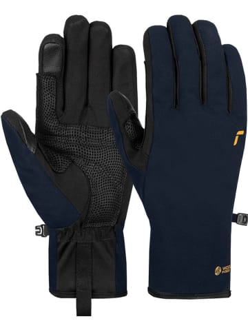 Reusch Functionele handschoenen "Trooper" zwart/donkerblauw/goudkleurig