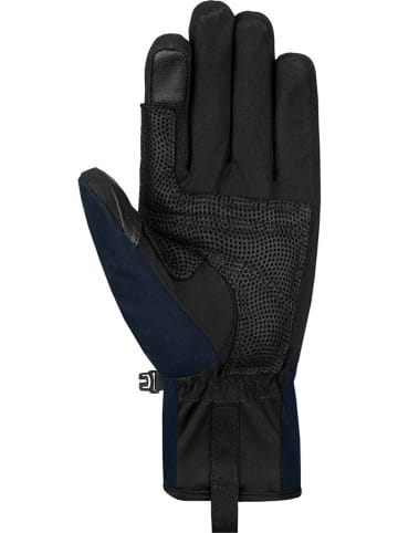 Reusch Functionele handschoenen "Trooper" zwart/donkerblauw/goudkleurig