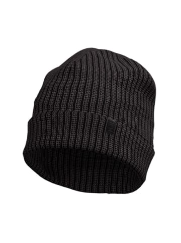 Halti Mütze "Linjat" in Schwarz