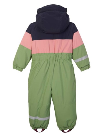 Killtec Schneeanzug in Grün/ Rosa/ Dunkelblau