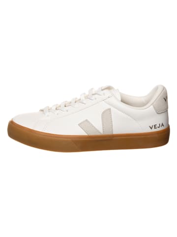 Veja Leder-Sneakers "Campo" in Weiß/ Beige