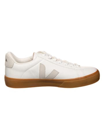 Veja Leder-Sneakers "Campo" in Weiß/ Beige