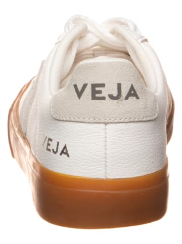 Veja Leren sneakers "Campo" wit/beige