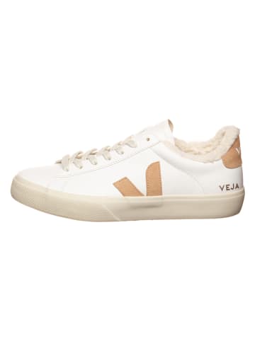 Veja Leder-Sneakers "Campo" in Weiß