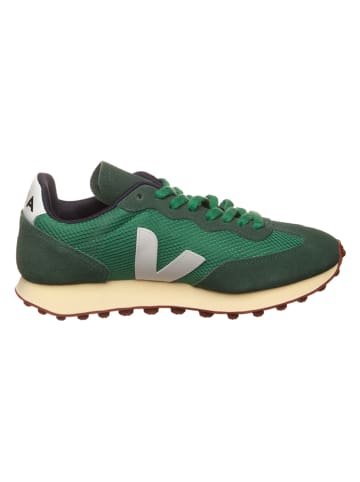 Veja Sneakers "Rio Branco" in Grün/ Weiß
