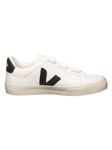Veja Leren sneakers "Recife" wit/zwart