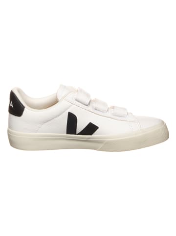 Veja Leren sneakers "Recife" wit/zwart